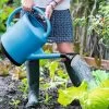 French Blue Watering Can 2 French Blue Watering Can -Outdoor Garden Care Shop 06341 1078 tif