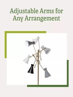 Adjustable 3-Arm Grow Lamp -Outdoor Garden Care Shop 3 Arm 3