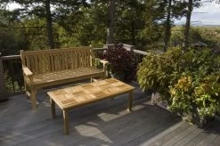 Basketweave Rectangular Table, Large -Outdoor Garden Care Shop 36351 003v