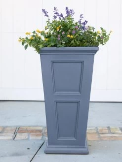 Fairfield Self-Watering Tall Patio Planters, 28” 13 Fairfield Self-Watering Tall Patio Planters, 28” -Outdoor Garden Care Shop 39 342 1953 tif
