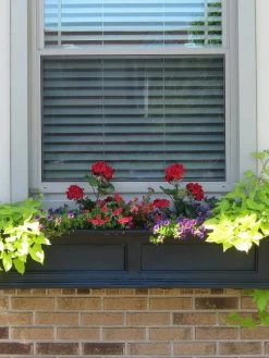Fairfield Self-Watering Window Box, 4’ -Outdoor Garden Care Shop 39345 07V tif