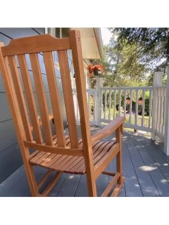 Americana Rocking Chair -Outdoor Garden Care Shop 3 4 crop 8613364 04v