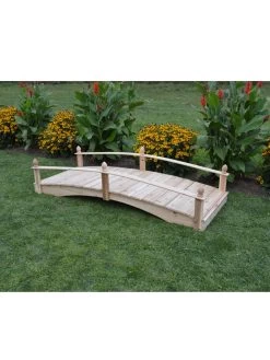 Acorn Garden Bridge Unfinished 3' X 6' 9 Acorn Garden Bridge Unfinished 3' X 6' -Outdoor Garden Care Shop 3 4 crop 8613404 01V 5