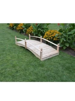 Acorn Garden Bridge Unfinished 3' X 8' -Outdoor Garden Care Shop 3 4 crop 8613404 02V 4