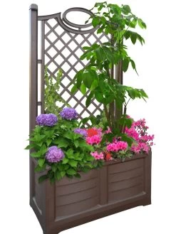 Separate Flower Box With Trellis 20 Separate Flower Box With Trellis -Outdoor Garden Care Shop 3 4 crop 8613626 04V