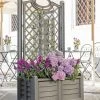 Separate Flower Box With Trellis -Outdoor Garden Care Shop 3 4 crop 8613626 07V separate flower box with trellis