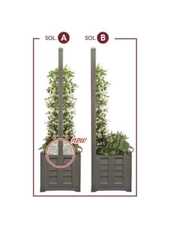 Separate Flower Box With Trellis 21 Separate Flower Box With Trellis -Outdoor Garden Care Shop 3 4 crop 8613626 08V