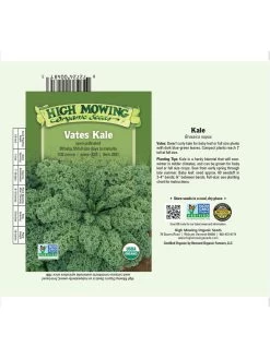 Vates Kale Organic Seeds -Outdoor Garden Care Shop 3 4 crop 8613668 01V 3 4