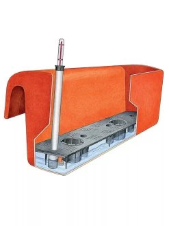 Viva Self-Watering Balcony Railing Planter -Outdoor Garden Care Shop 8586699 001