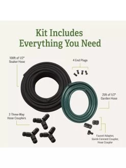 Garden Row Snip-n-Drip Soaker System -Outdoor Garden Care Shop 8587042 inclusion