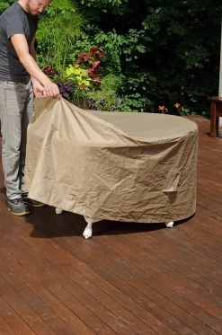 Deluxe Round Table Cover -Outdoor Garden Care Shop 8587511 666