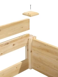 3-Tier Pine Raised Garden Bed, 4'x12' -Outdoor Garden Care Shop 8588181 04v 2