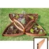 Classic Sienna Raised Garden Bed Versailles Sunburst With 1" Boards -Outdoor Garden Care Shop 8589503 01v