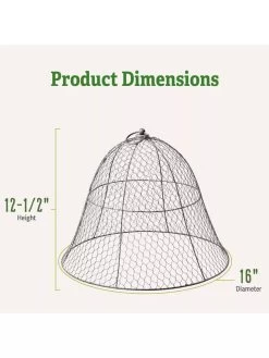 Chicken Wire Cloche 14 Chicken Wire Cloche -Outdoor Garden Care Shop 8590210 2