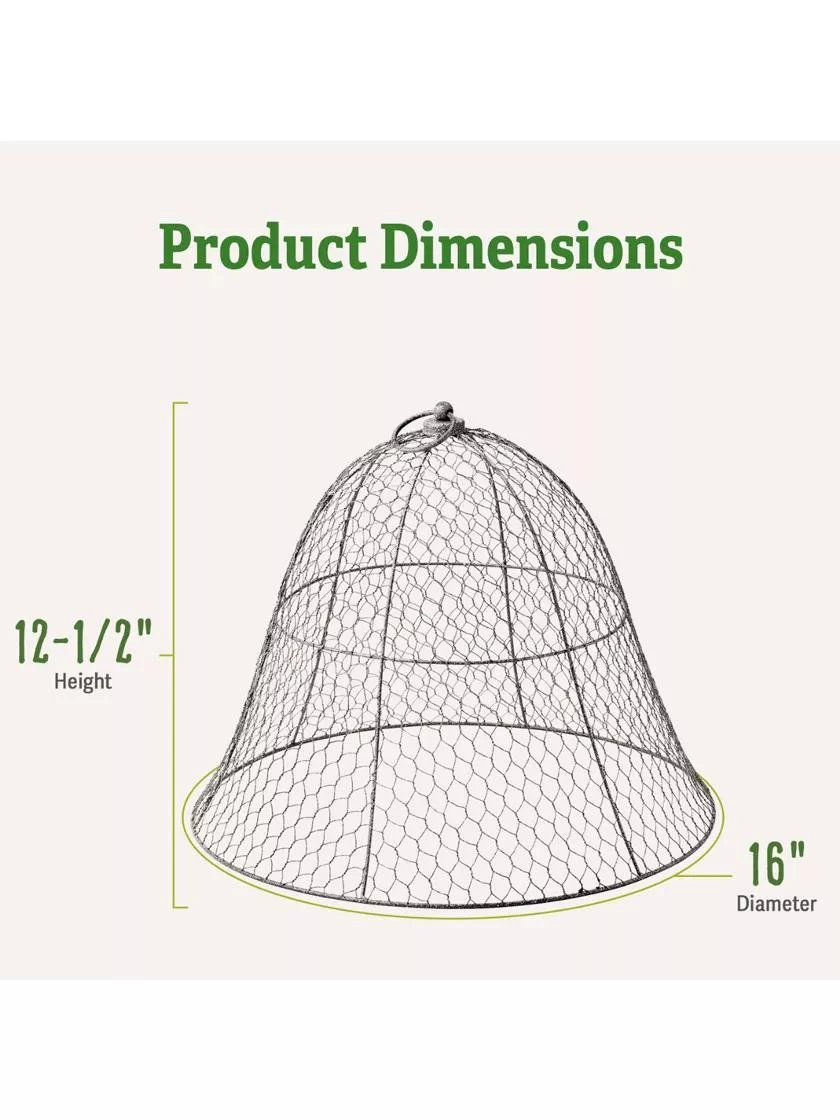 Chicken Wire Cloche 5 Chicken Wire Cloche - Image 3