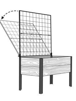 Space-Maker Pivoting Trellis, 4' 9 Space-Maker Pivoting Trellis, 4' -Outdoor Garden Care Shop 8590247 001 tif