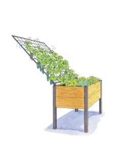 Space-Maker Pivoting Trellis, 4' 8 Space-Maker Pivoting Trellis, 4' -Outdoor Garden Care Shop 8590247 SMTrellis 4ft tif