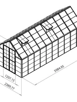 Canopia® By Palram Harmony™ Snap & Grow Greenhouse, 8' -Outdoor Garden Care Shop 8591043 11V tif
