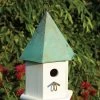 Heartwood Copper Songbird Bird House