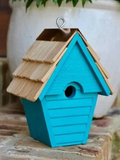 Heartwood Wren-in-the-Wind Bird House -Outdoor Garden Care Shop 8591093 10v
