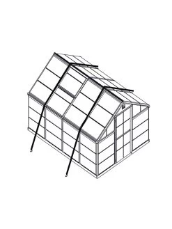 Canopia® By Palram Anchoring Kit For The Palram - Canopia Greenhouses -Outdoor Garden Care Shop 8591357 05v