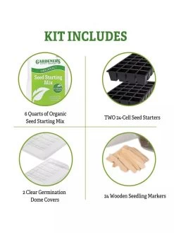Organic GrowEase Seed Starting Success Kit -Outdoor Garden Care Shop 8592393 4