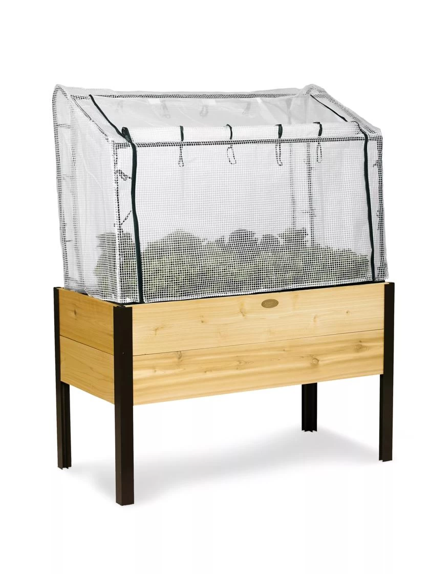 Planter Box, Frame And 2 Covers Kit, 2' X 4' 3 Planter Box, Frame And 2 Covers Kit, 2' X 4'