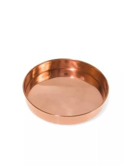 Small Round Copper Plant Tray, 10" -Outdoor Garden Care Shop 8593529 1175 tif