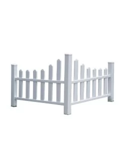 Country Corner Vinyl Picket Fence -Outdoor Garden Care Shop 8593637 02v