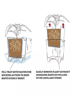 Pop-Out Pots, Set Of 4 13 Pop-Out Pots, Set Of 4 -Outdoor Garden Care Shop 8593943 2