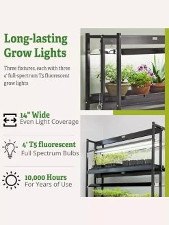 High Intensity 3-Tier SunLite® Garden 17 High Intensity 3-Tier SunLite® Garden -Outdoor Garden Care Shop 8593944 6