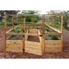 Garden In A Box With Deer Fence, 8' X 12' 2 Garden In A Box With Deer Fence, 8' X 12' -Outdoor Garden Care Shop 8594021 01V raised cedar garden bed with deer fence 8 x 12 3 4