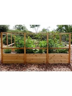 Garden In A Box With Deer Fence, 8' X 12' -Outdoor Garden Care Shop 8594021 03V 3 4