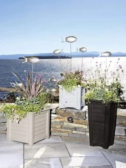 Fish Out Of Water Garden Stakes, Set Of 5 -Outdoor Garden Care Shop 8594277 1524 tif