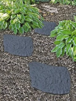 Recycled Rubber Flagstone Stepping Stone -Outdoor Garden Care Shop 8594282 001V tif