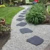 Recycled Rubber Flagstone Stepping Stone -Outdoor Garden Care Shop 8594282 01CUST 3 4
