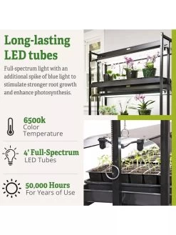 LED SunLite® 3-Tier Garden 16 LED SunLite® 3-Tier Garden -Outdoor Garden Care Shop 8595554 7