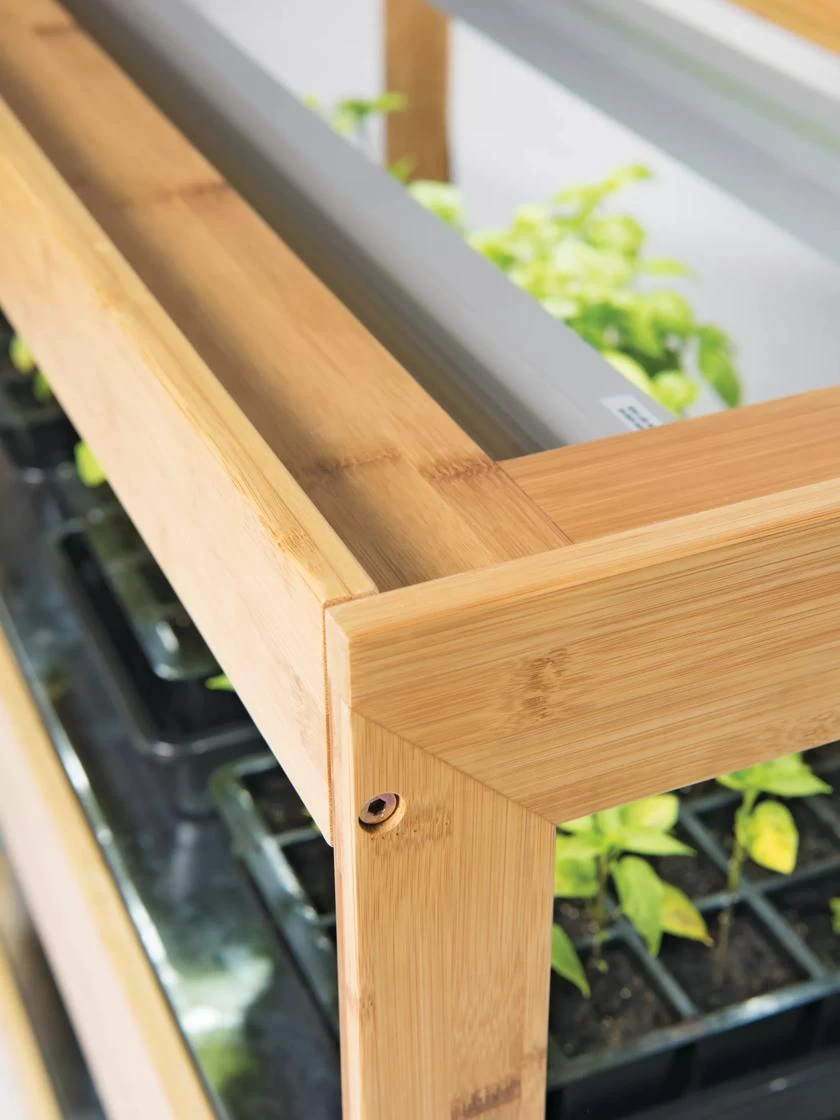 Bamboo Display LED Grow Light Garden 6 Bamboo Display LED Grow Light Garden - Image 4