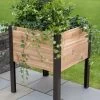 Elevated Cedar Planter Box, 2' X 2' -Outdoor Garden Care Shop 8597991 9613 tif