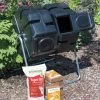 Dual Batch Composter Success Kit -Outdoor Garden Care Shop 8599020 0632 dual batch compost tumbler tif