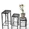 Gothic Arch Nesting Plant Stands, Set Of 3 -Outdoor Garden Care Shop 8599023 12137 tif