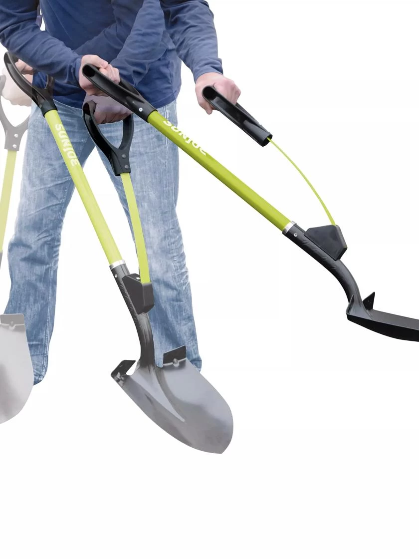 Sun Joe® Shovelution Steel Blade Shovel With Spring Assist Handle 4 Sun Joe® Shovelution Steel Blade Shovel With Spring Assist Handle - Image 2