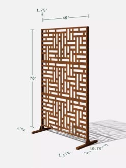 Veradek 3-Panel Privacy Screen Set, Blocks 15 Veradek 3-Panel Privacy Screen Set, Blocks -Outdoor Garden Care Shop 8599185 11V tif