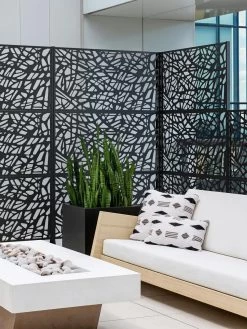 Veradek 3-Panel Privacy Screen Set, Web -Outdoor Garden Care Shop 8599206 10V tif