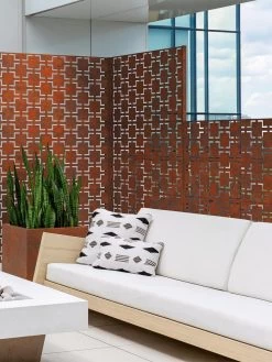 Veradek 2-Panel Privacy Screen Set, Quadra -Outdoor Garden Care Shop 8599207 06V tif