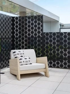 Veradek 2-Panel Privacy Screen Set, Quadra -Outdoor Garden Care Shop 8599207 10V tif