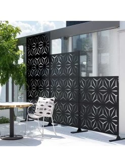Veradek 2-Panel Privacy Screen Set, Star -Outdoor Garden Care Shop 8599214 08v