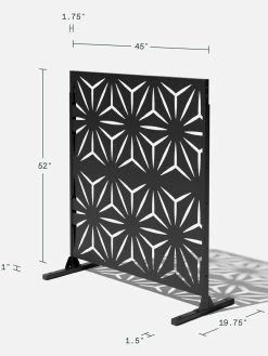 Veradek 2-Panel Privacy Screen Set, Star -Outdoor Garden Care Shop 8599214 11v