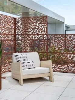 Veradek 2-Panel Privacy Screen Set, Web -Outdoor Garden Care Shop 8599215 05V tif