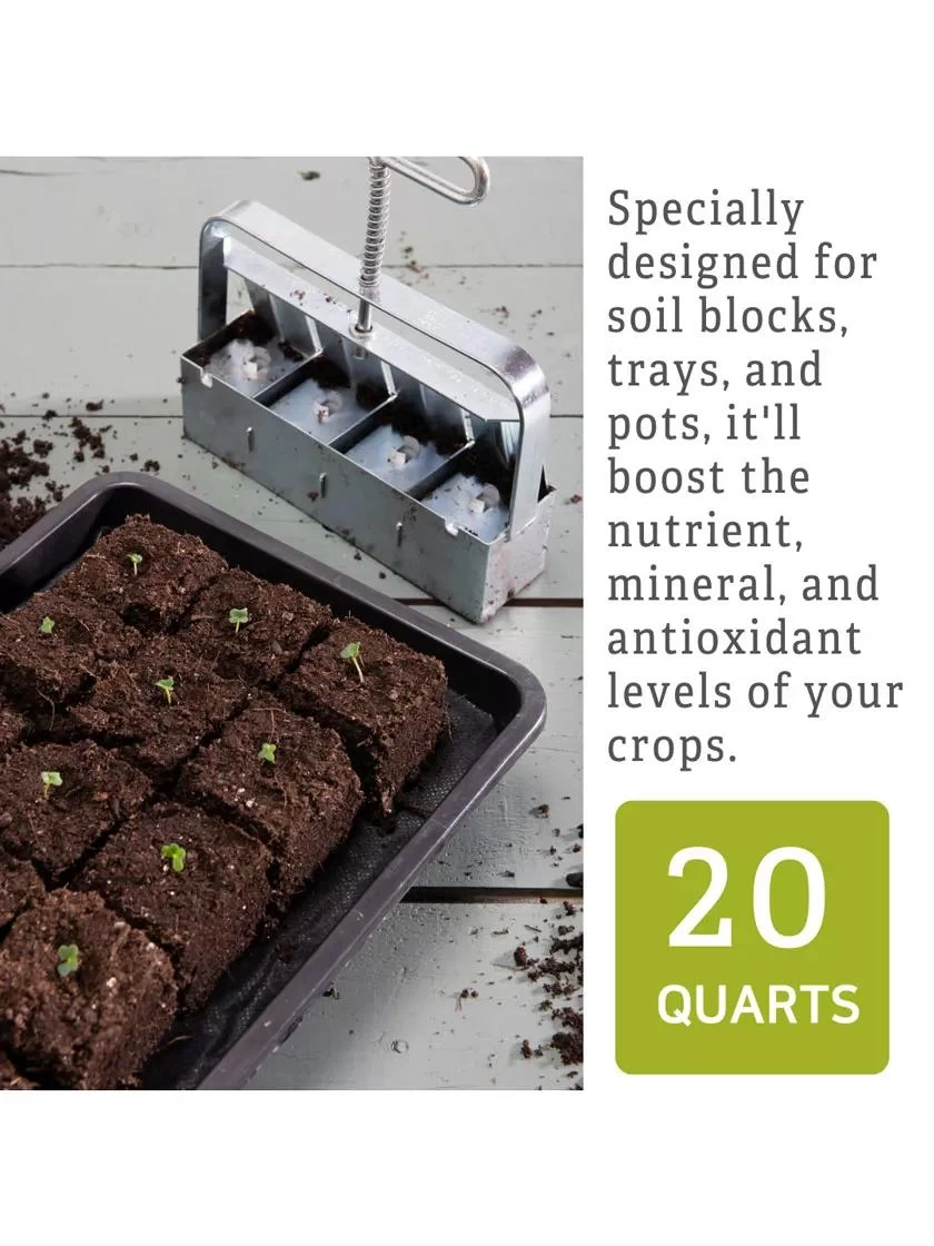 Vermont Compost Company Fort Vee™ Potting Mix, 20 Quarts 4 Vermont Compost Company Fort Vee™ Potting Mix, 20 Quarts - Image 2